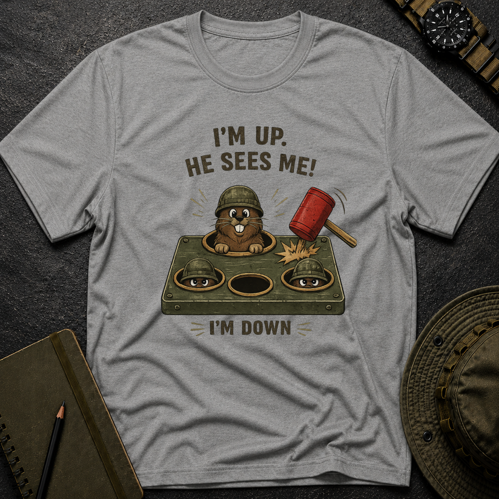 I'm up, He Sees Me! T-shirt