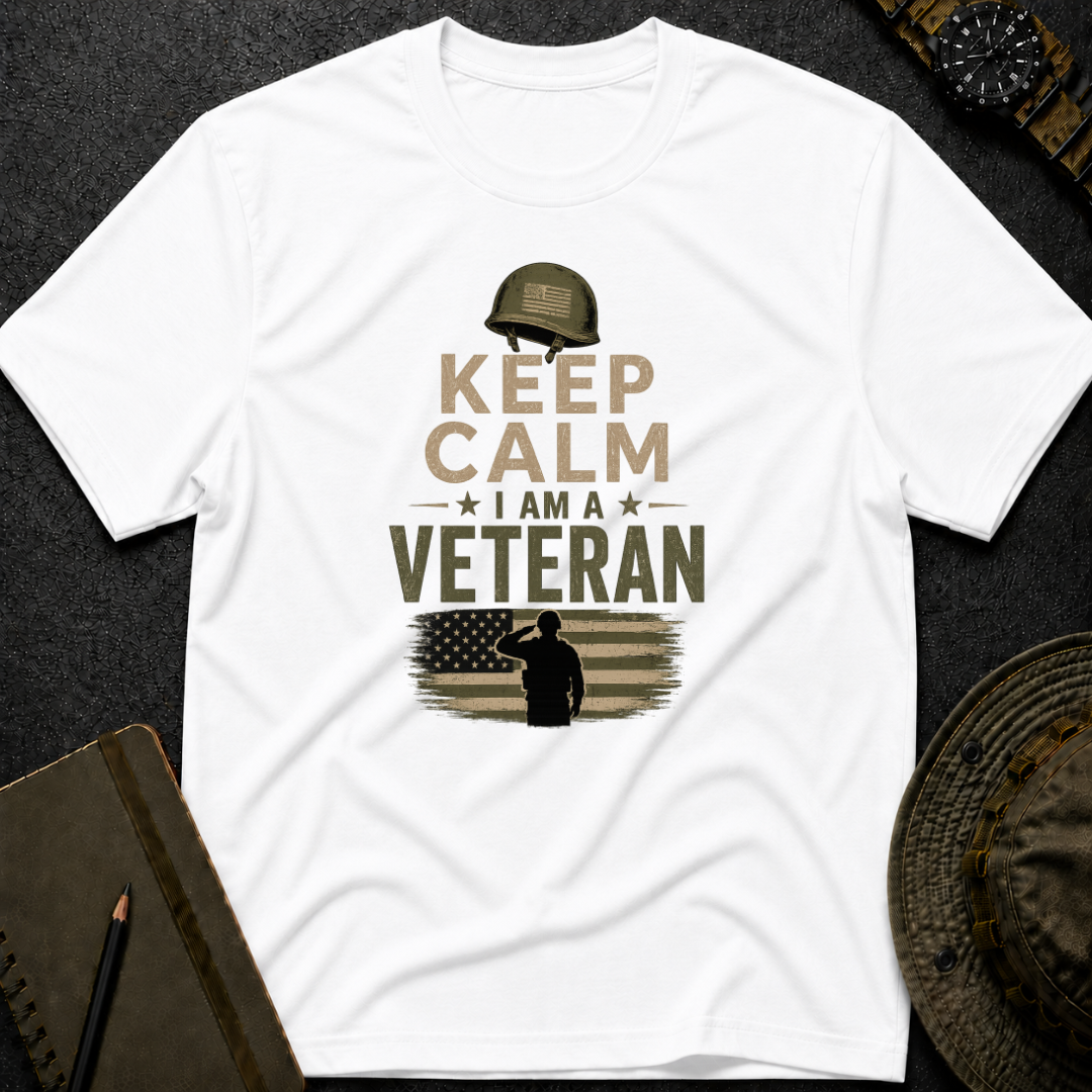 Keep Calm I am a Veteran T-shirt
