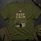 Keep Calm I am a Veteran T-shirt