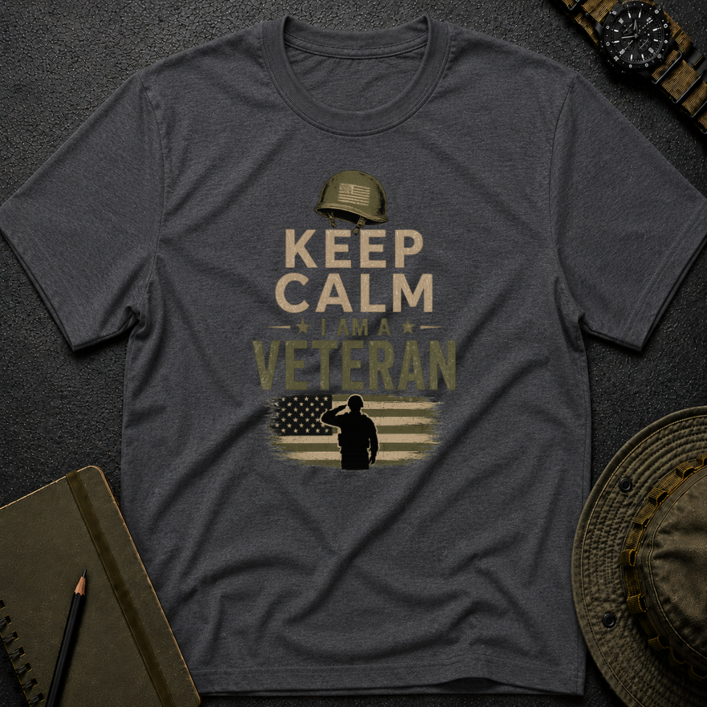 Keep Calm I am a Veteran T-shirt