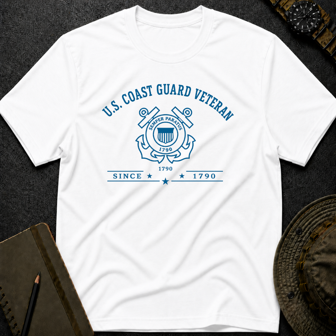 US Coast Guard Veteran T-shirt