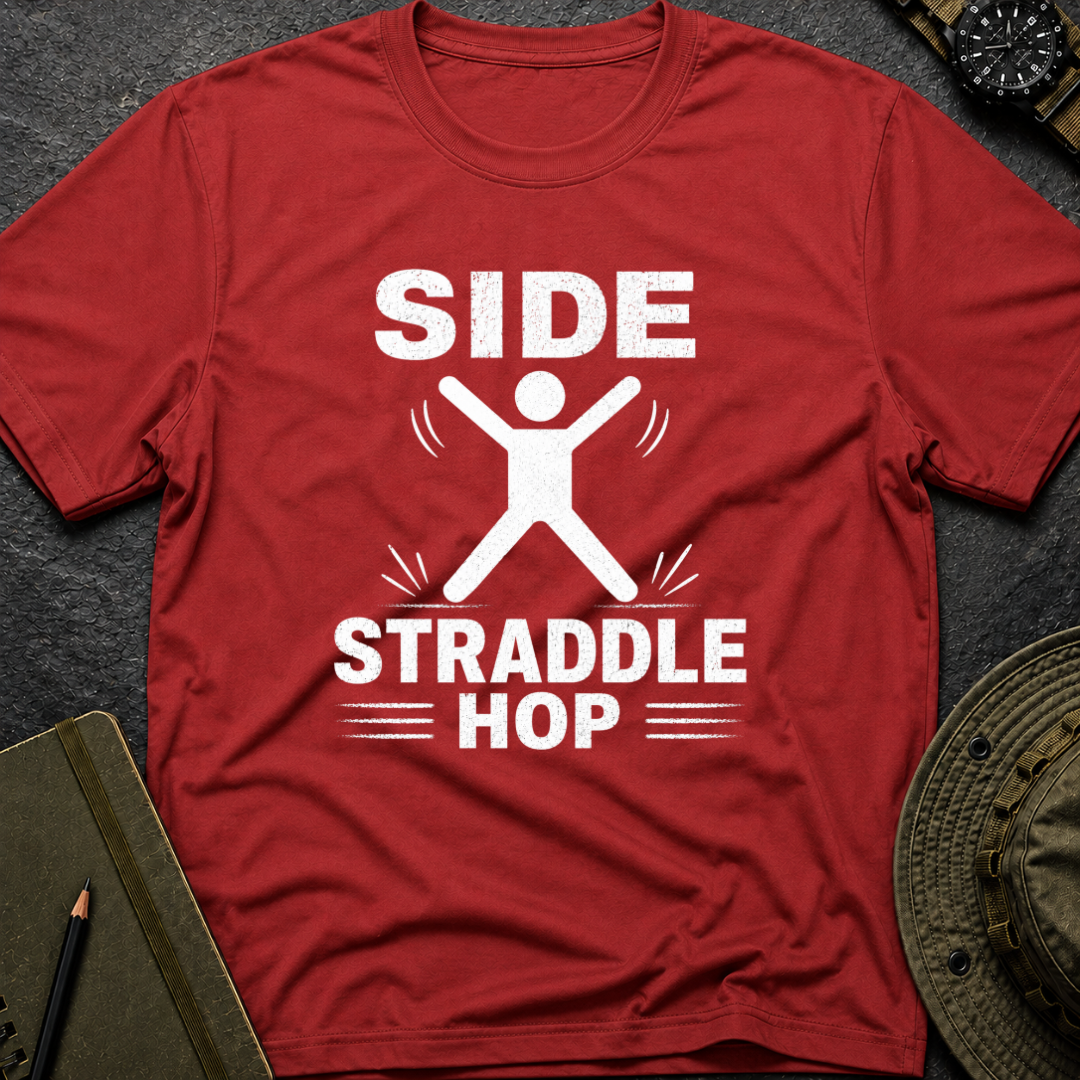 Side Straddle Hop T-shirt