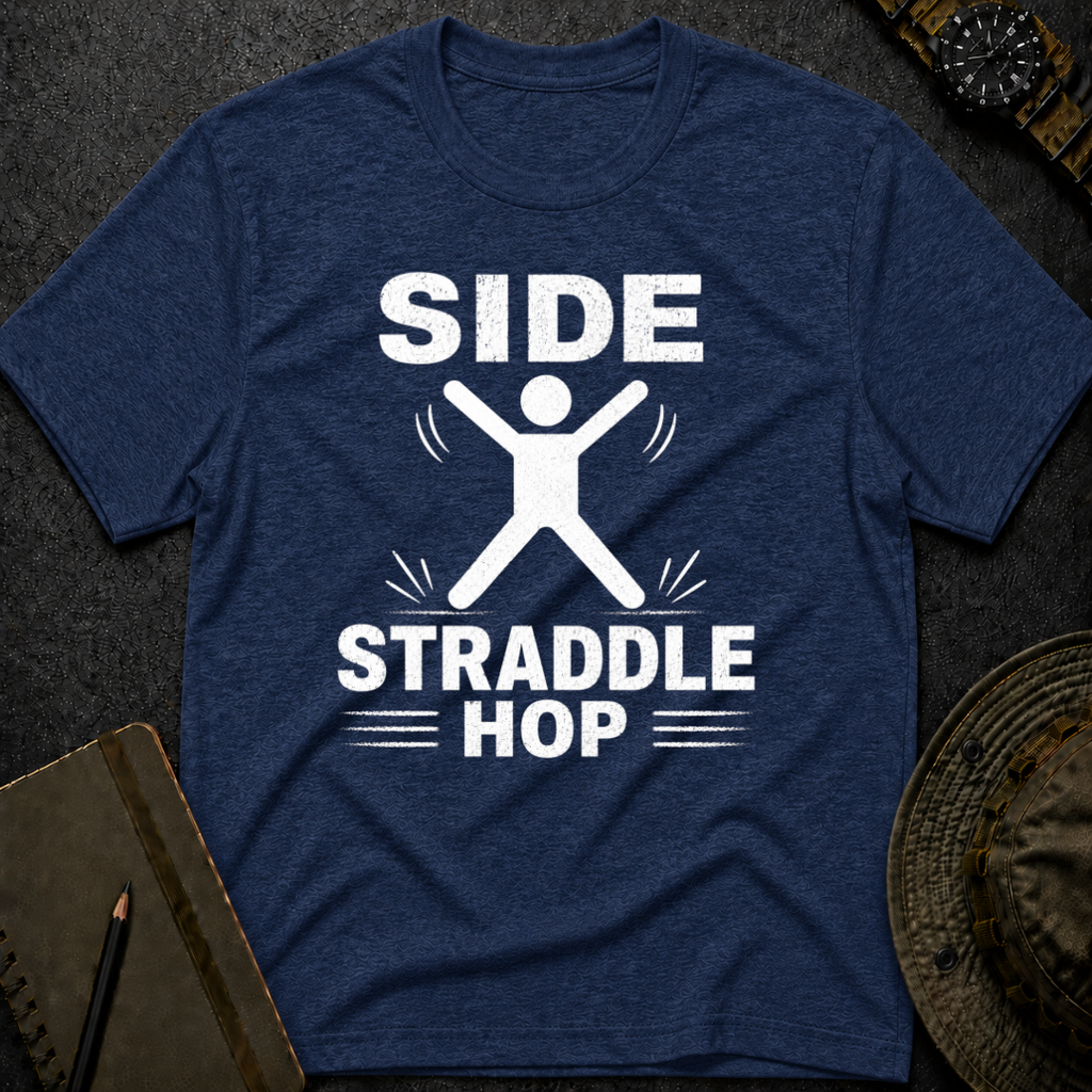 Side Straddle Hop T-shirt