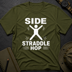 Side Straddle Hop T-shirt