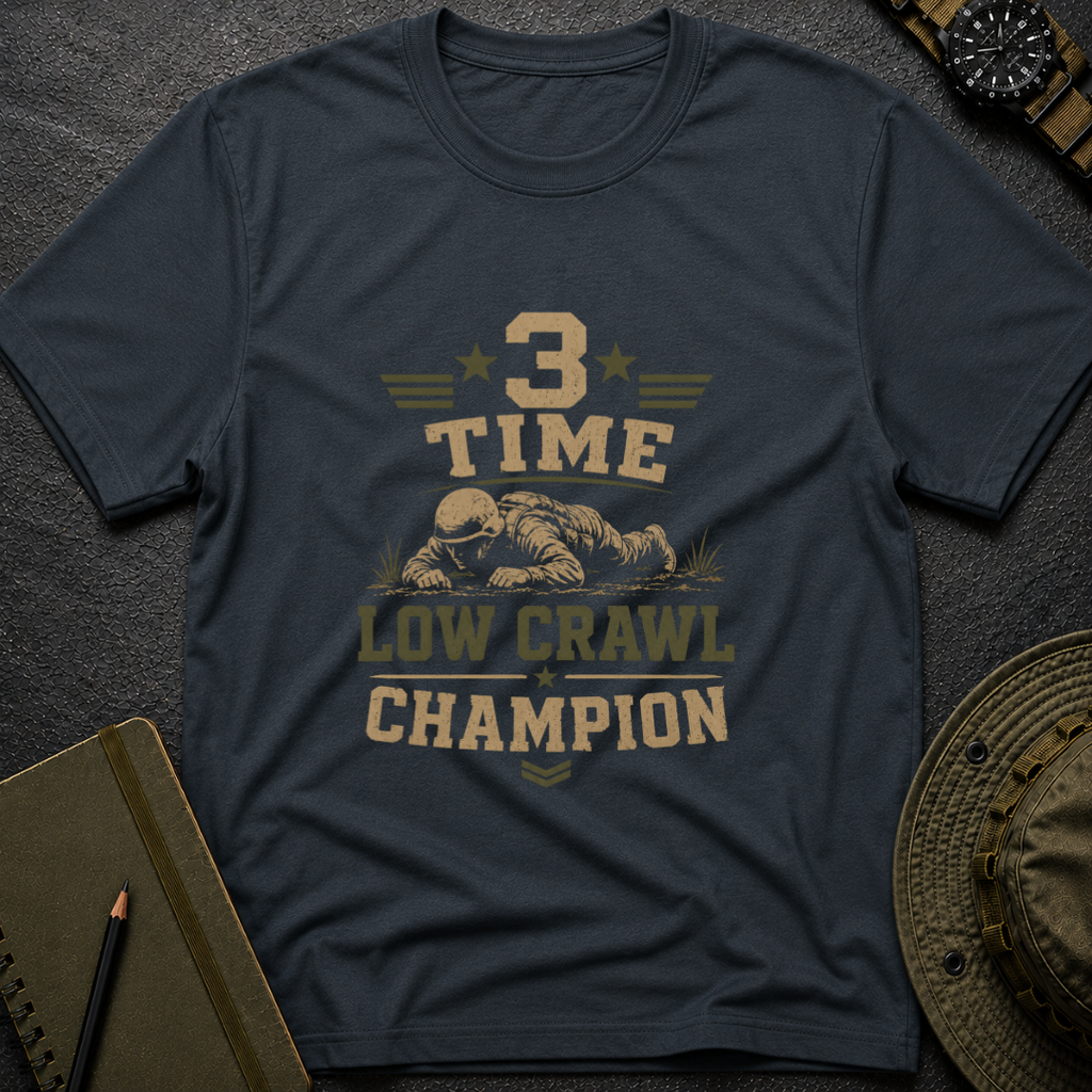 Low Crawl Champ T-shirt