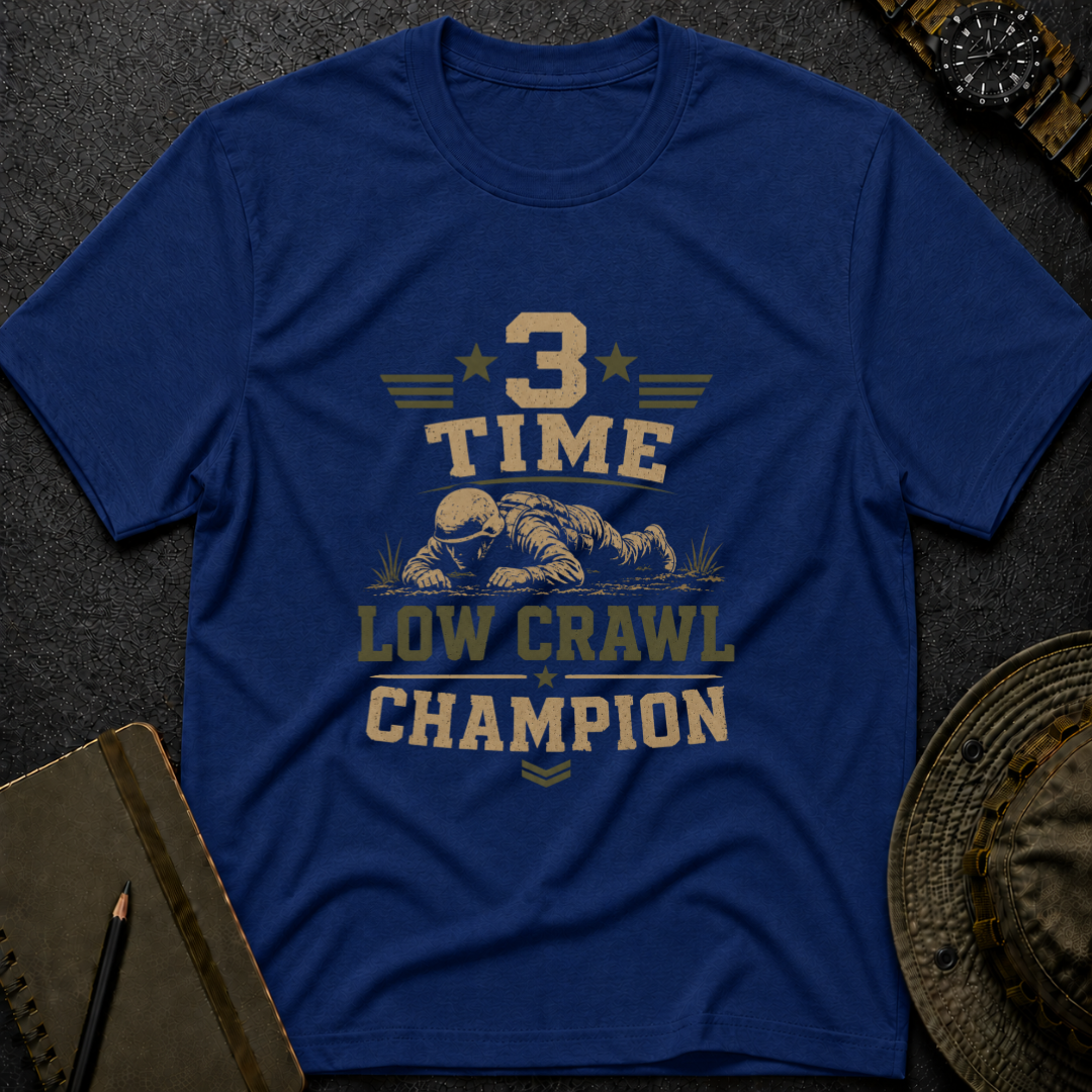 Low Crawl Champ T-shirt