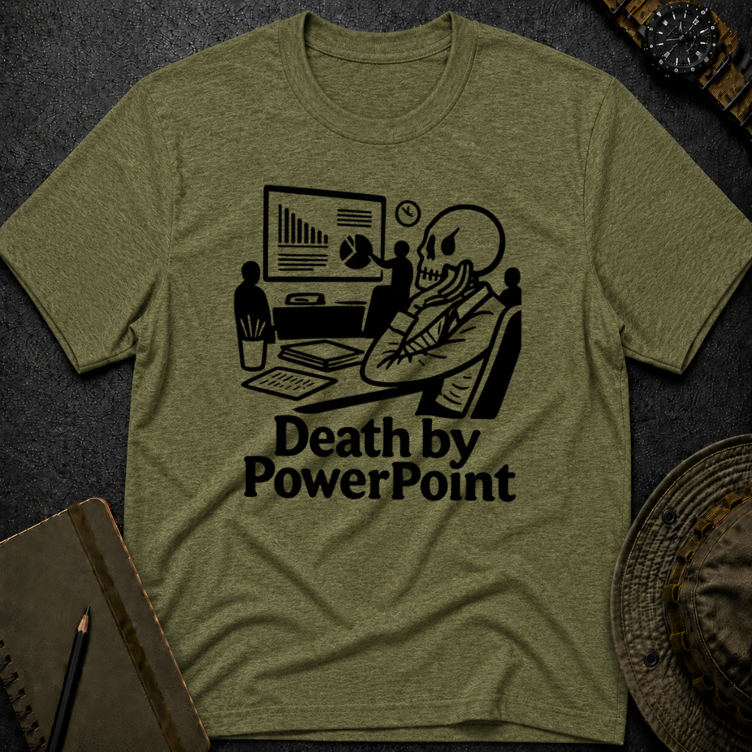 Death by PowerPoint T-shirt