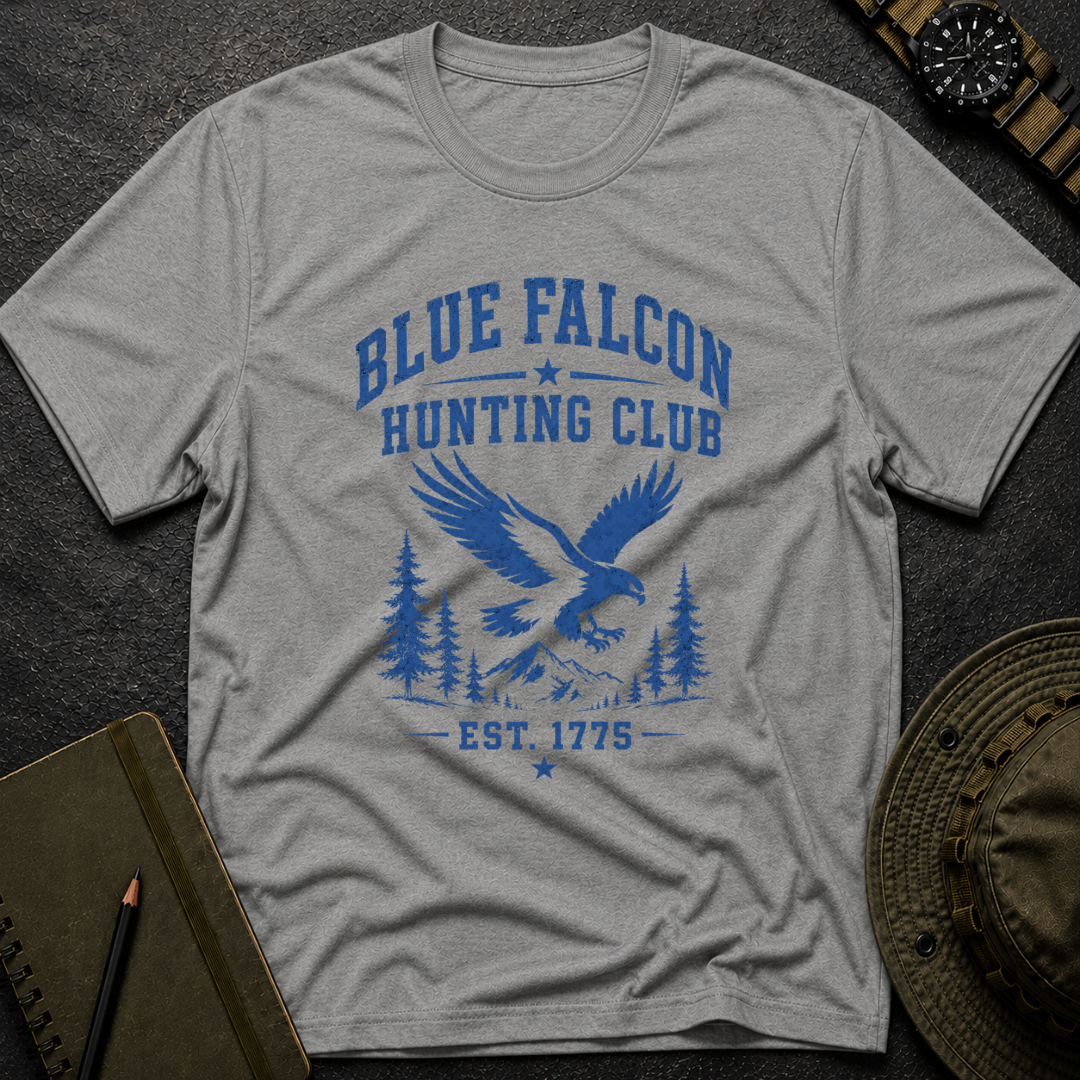 Blue Falcon Hunting Club T-Shirt