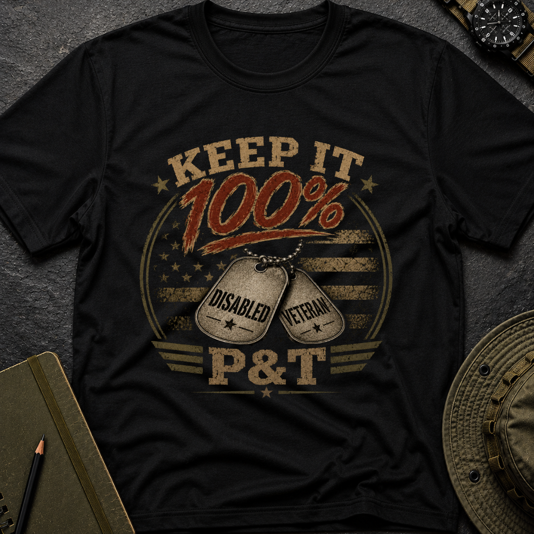100% P&T T-shirt