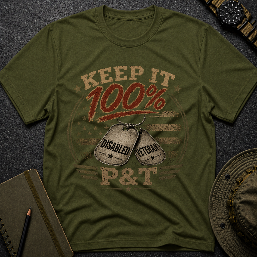 100% P&T T-shirt
