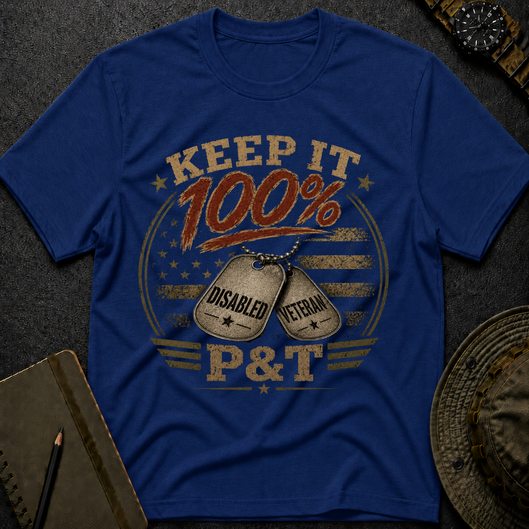 100% P&T T-shirt