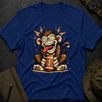 Monkey F'in a Football T-shirt