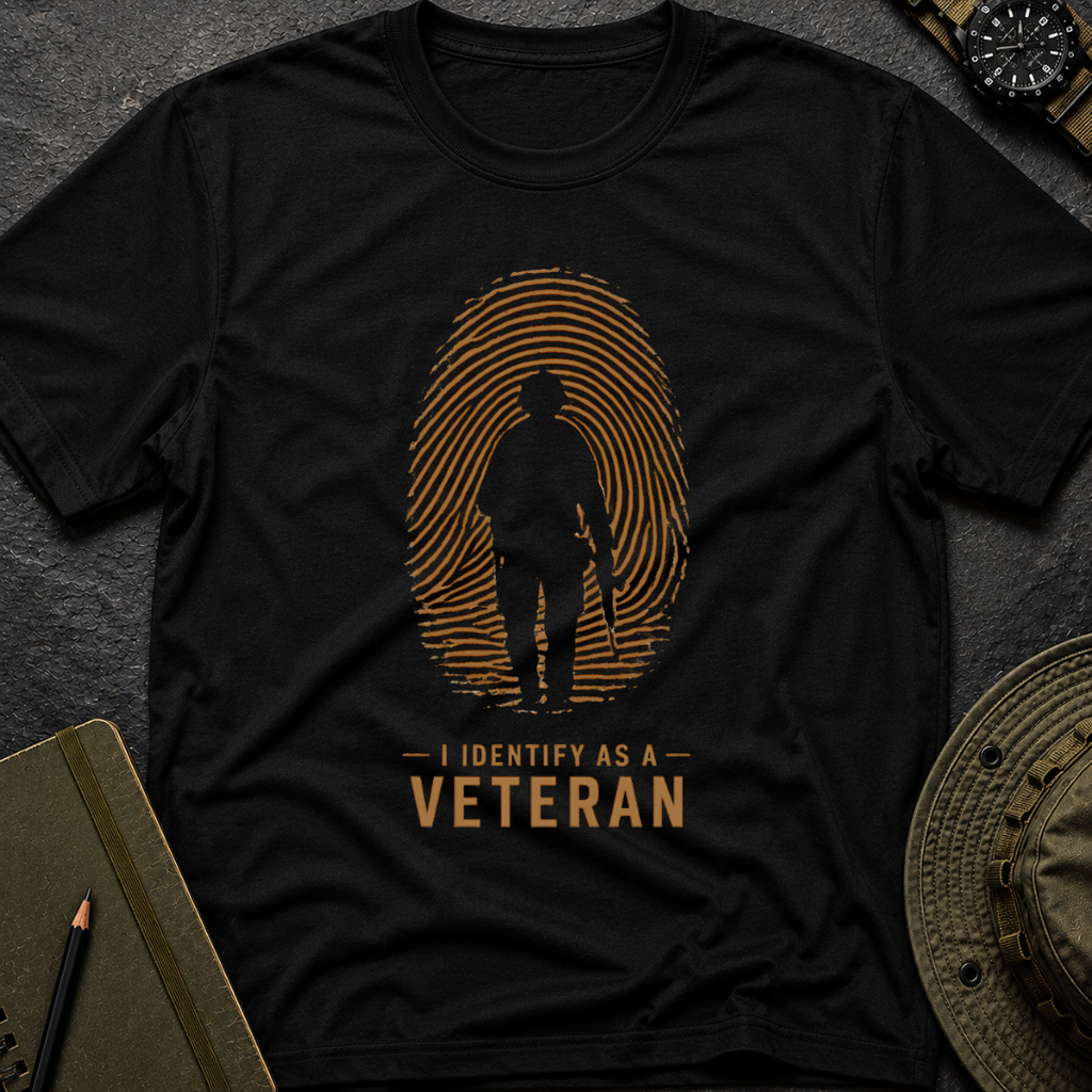 I Identify as a Veteran T-Shirt