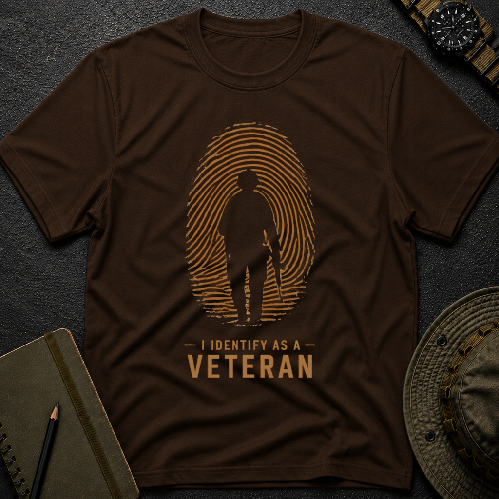 I Identify as a Veteran T-Shirt