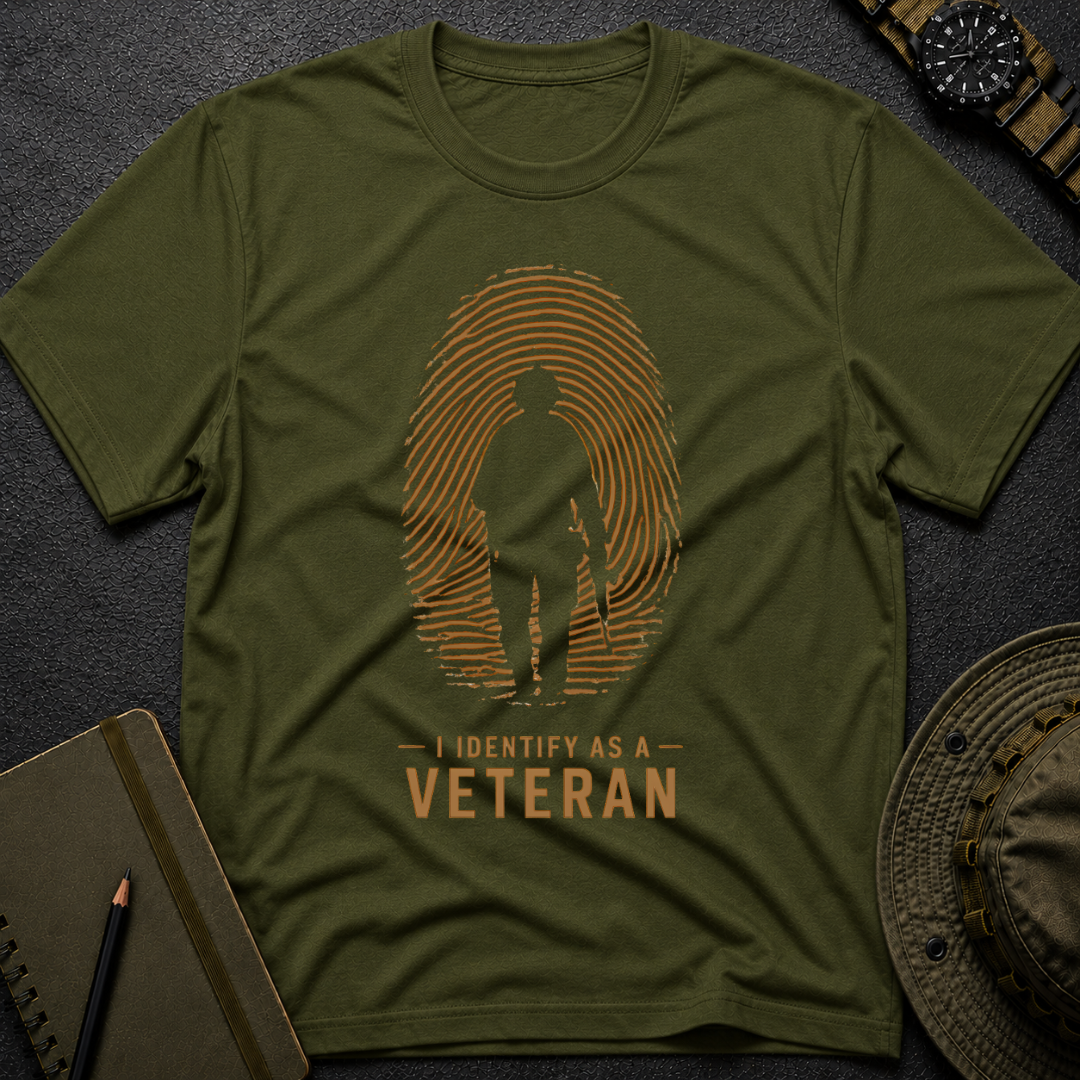 I Identify as a Veteran T-Shirt