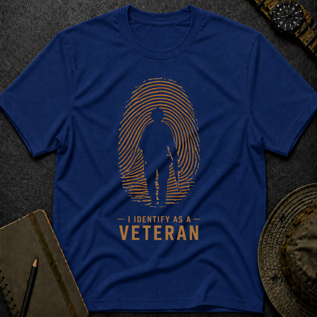 I Identify as a Veteran T-Shirt