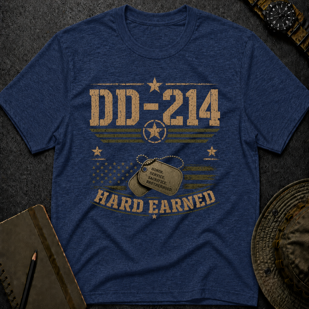DD-214 Hard Earned T-Shirt