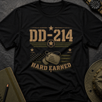 DD-214 Hard Earned T-Shirt