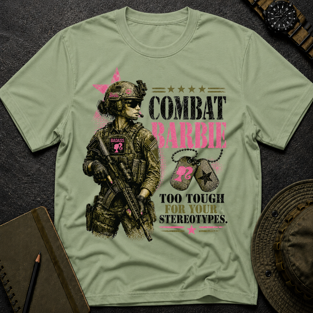 Combat Barbie T-shirt