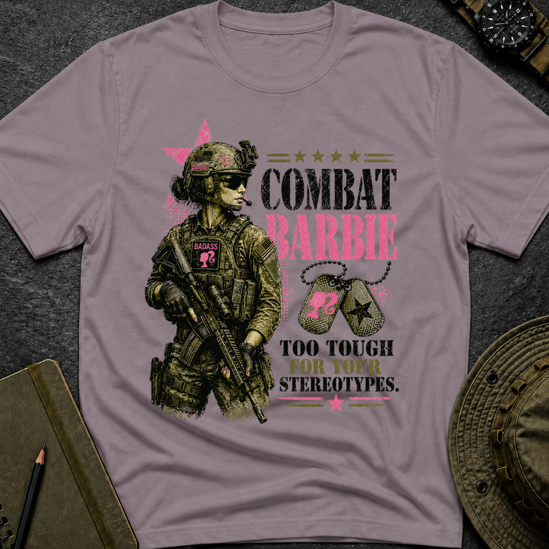 Combat Barbie T-shirt