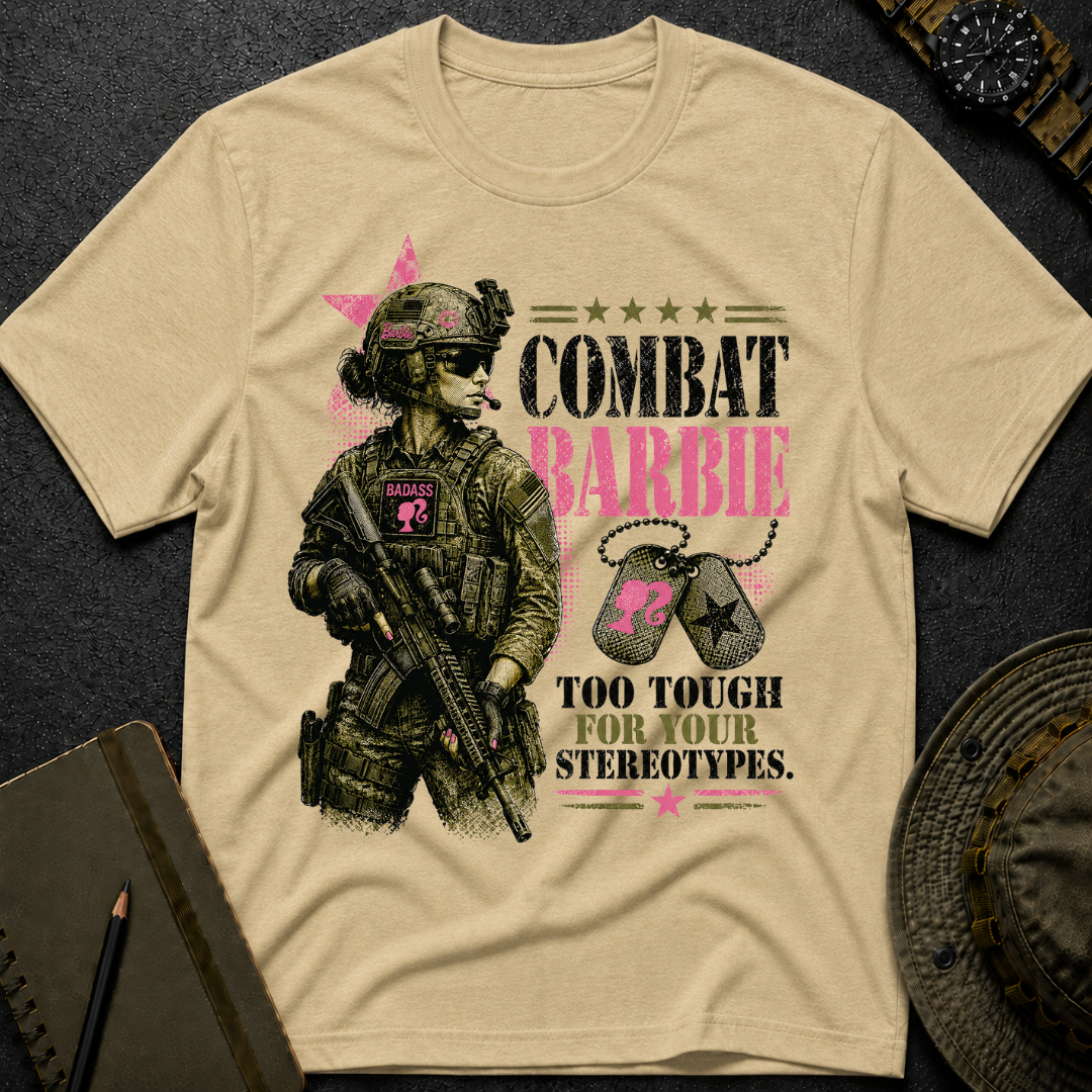 Combat Barbie T-shirt