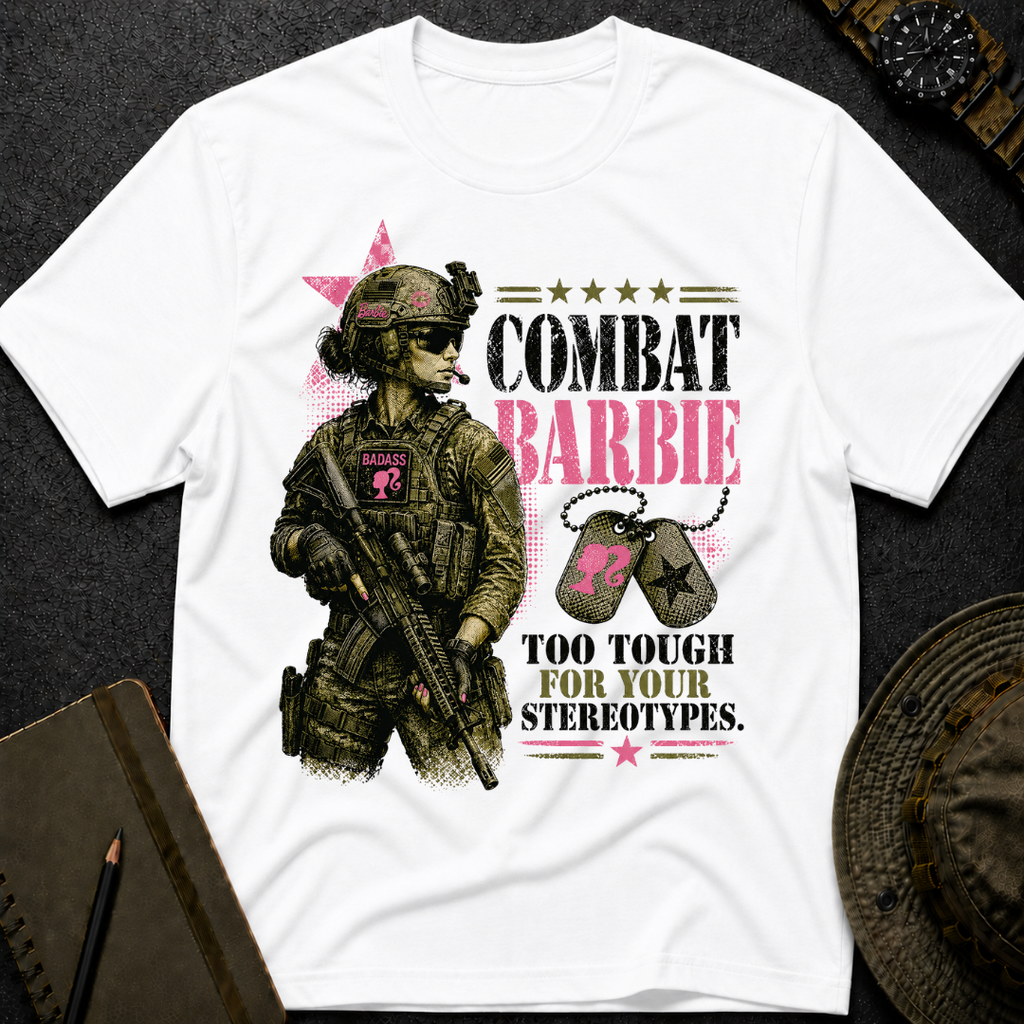 Combat Barbie T-shirt