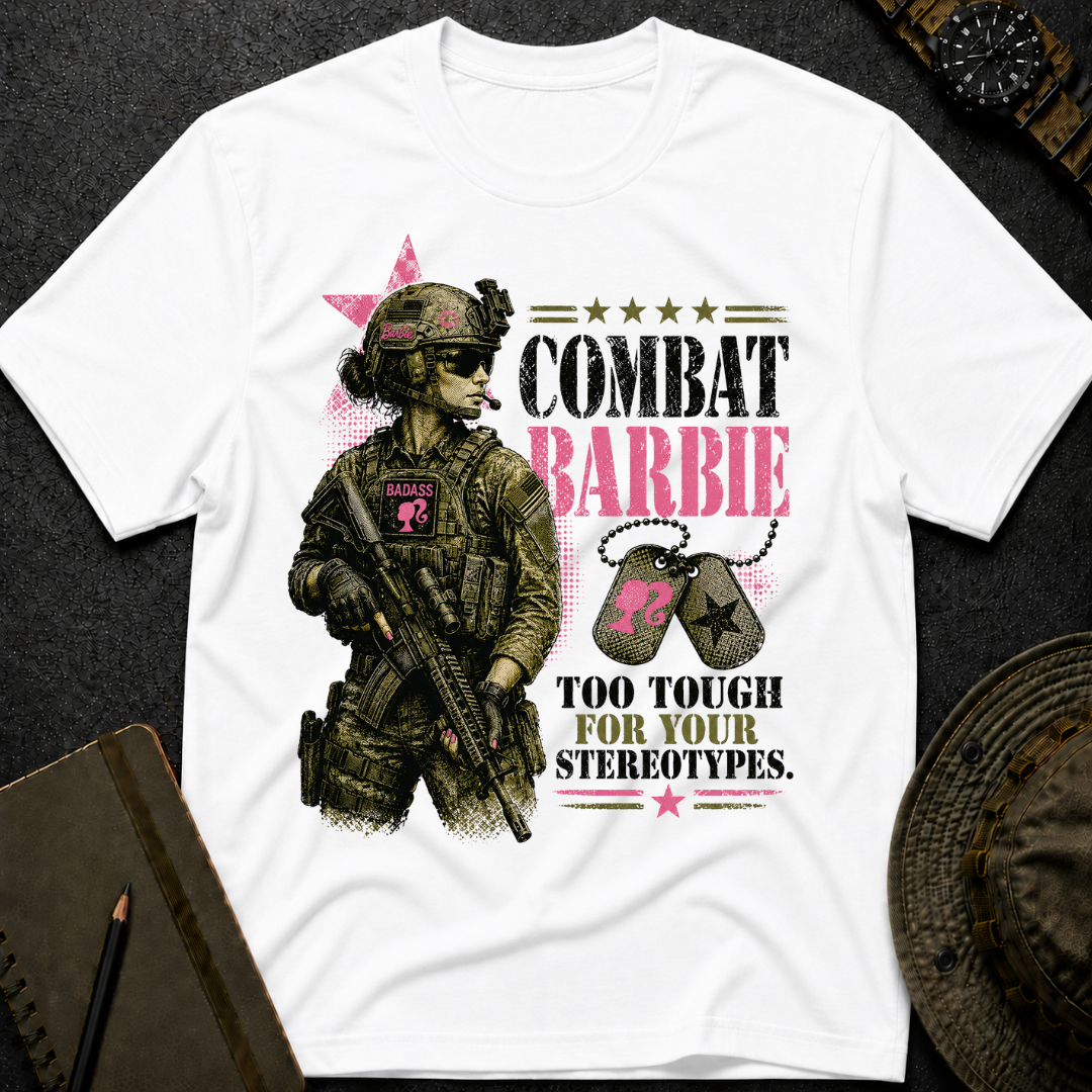 Combat Barbie T-shirt