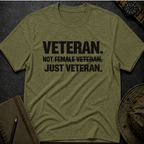 Just Veteran T-shirt