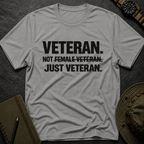 Just Veteran T-shirt