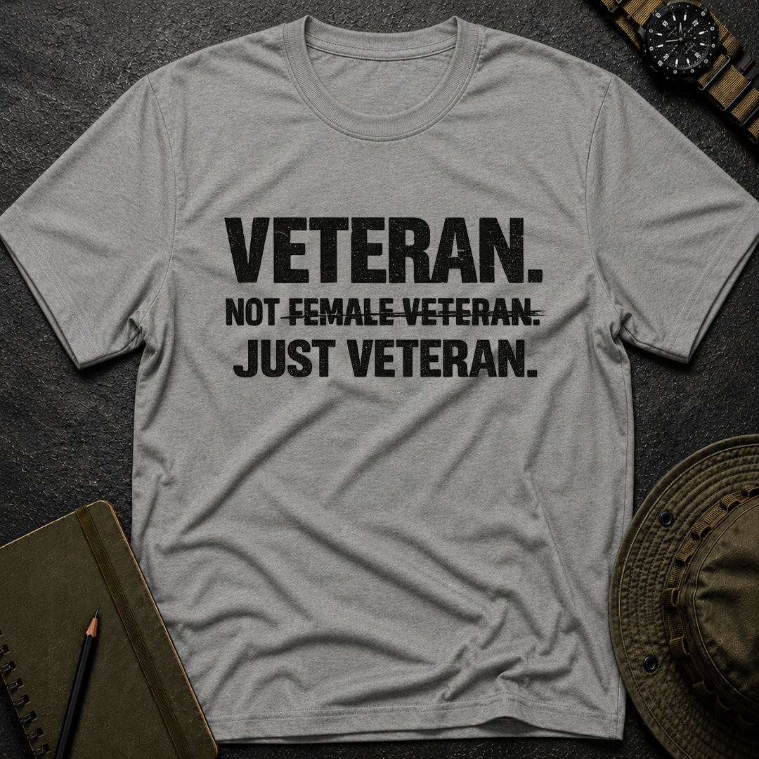 Just Veteran T-shirt