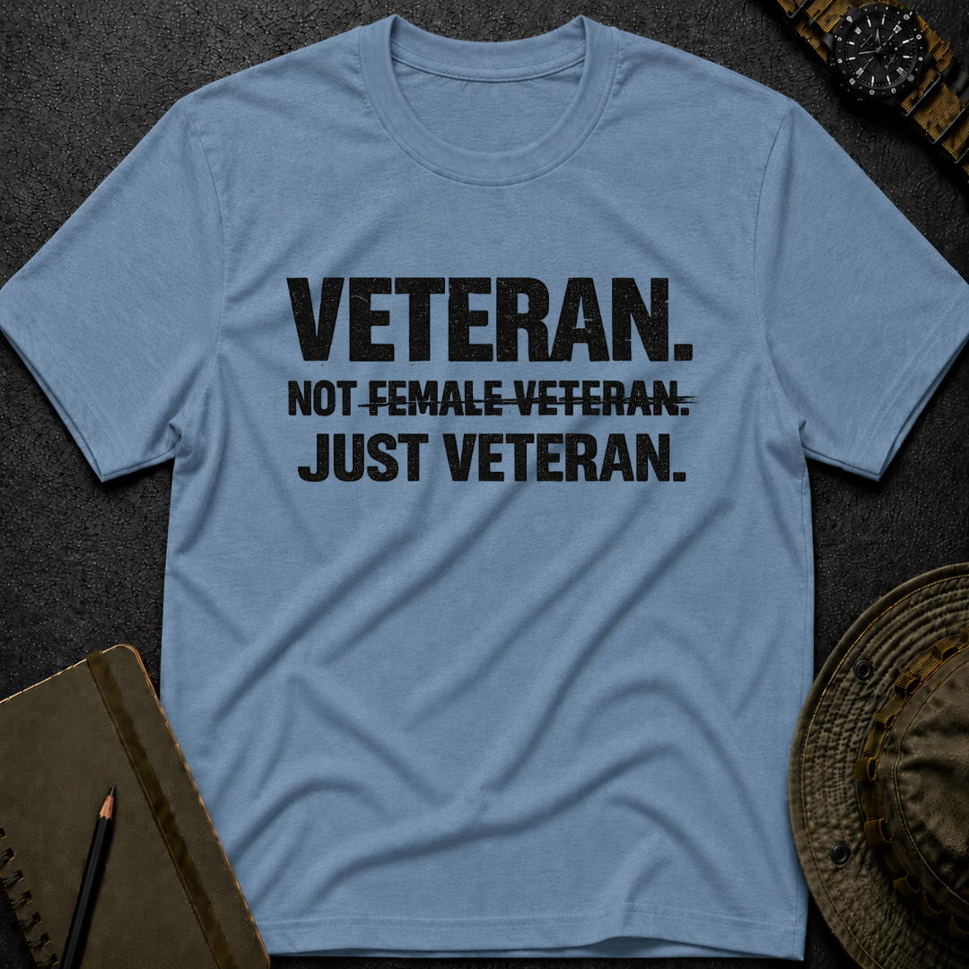 Just Veteran T-shirt